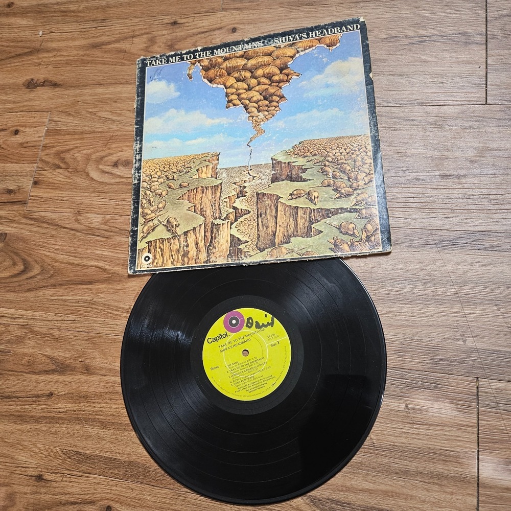 Shiva's Headband – Take Me To The Mountains Capitol 1969 ST 538 LP VG VG+/VG+